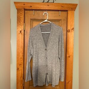 American Eagle Outfitters Soft Gray Cardigan